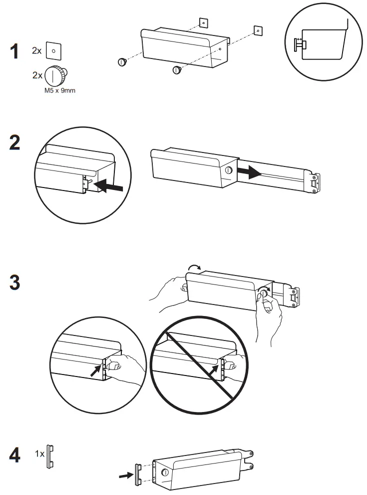 ergotron 98-468 CareFit Printer Bracket - 3