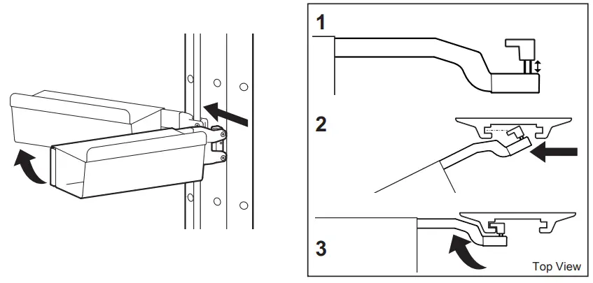 ergotron 98-468 CareFit Printer Bracket - 4