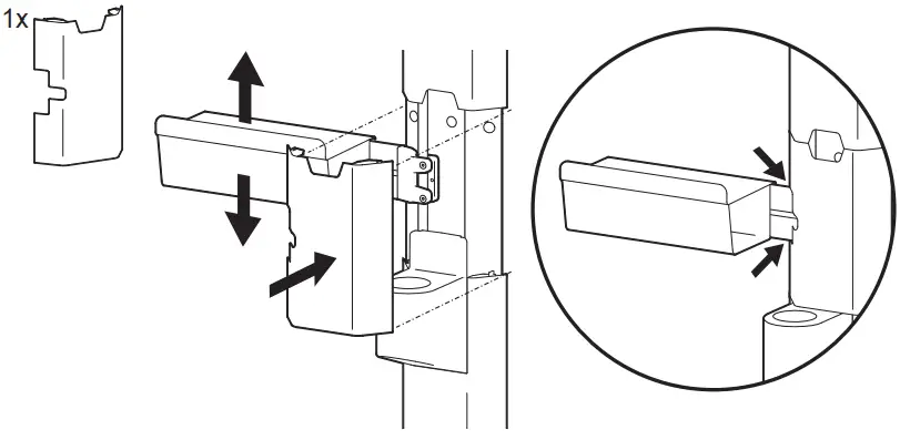 ergotron 98-468 CareFit Printer Bracket - 5