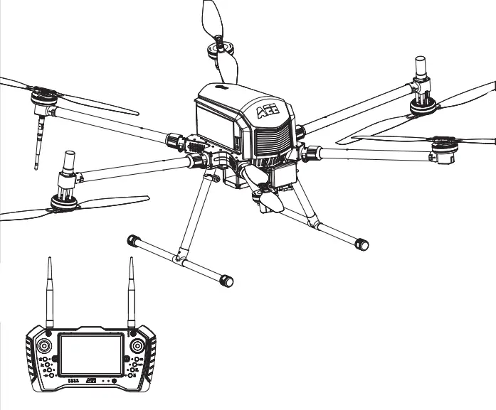AEE MACH6 Multi Purpose Industrial Long Range Drone-fig1