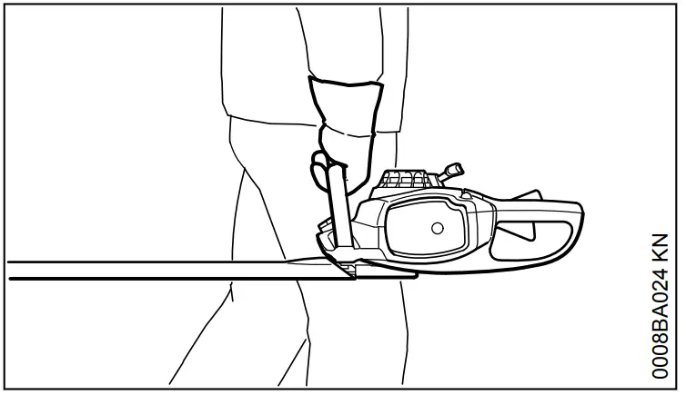 STIHL HS 46 Light Petrol Hedge Trimmer - distances