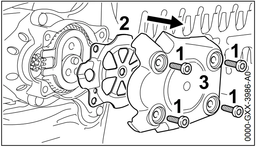 STIHL HS 46 Light Petrol Hedge Trimmer - underside