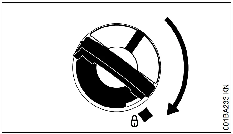 STIHL HS 46 Light Petrol Hedge Trimmer - vertical position 4