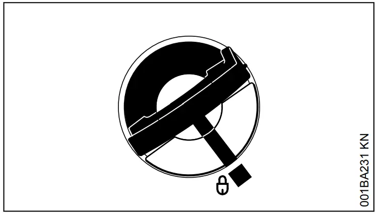 STIHL HS 46 Light Petrol Hedge Trimmer - vertical position 5