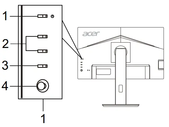 acer LCD Monitor BR7 Series BR247Y - 2