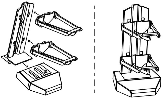 highmore HM GD010 001 Tron Motorized Height Adjustable Gaming Desk - Fig 10