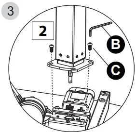 highmore HM GD010 001 Tron Motorized Height Adjustable Gaming Desk - Fig 21
