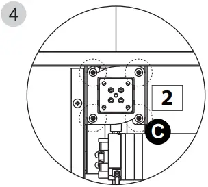 highmore HM GD010 001 Tron Motorized Height Adjustable Gaming Desk - Fig 22
