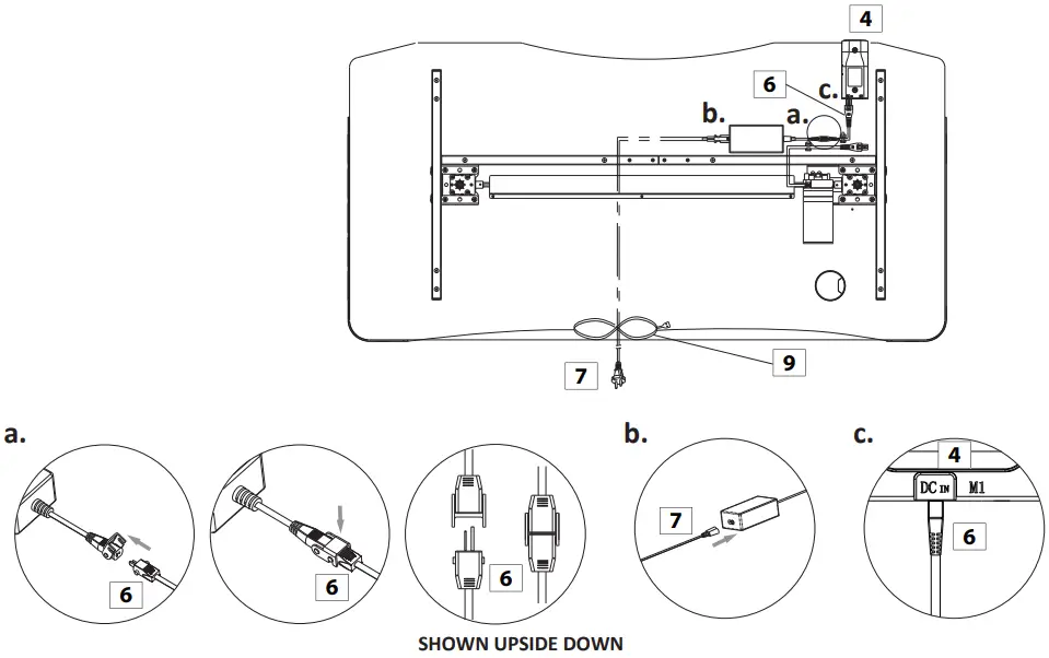 highmore HM GD010 001 Tron Motorized Height Adjustable Gaming Desk - Fig 25