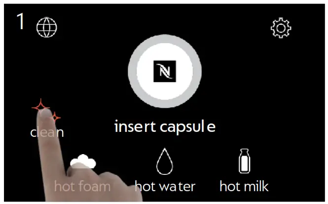 NESPRESSO MOMENTO Coffee and Milk Machine