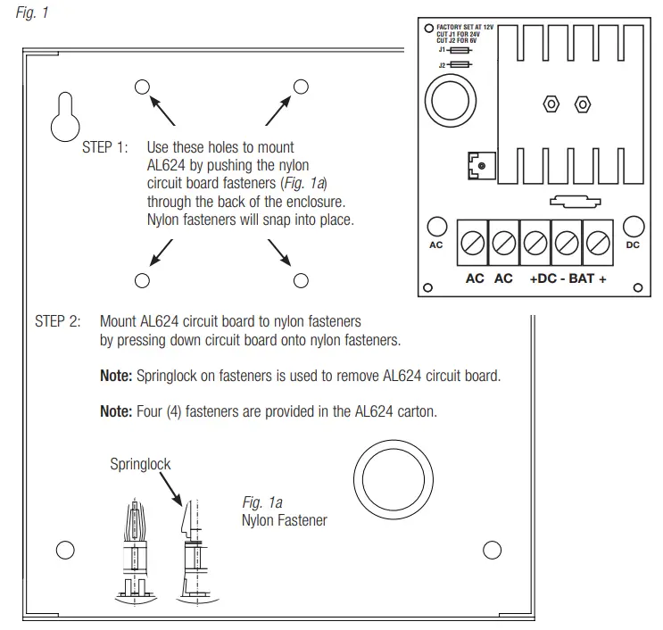 Altronix-AL624E-Linear-Power-Supply-Charger-FIG-1