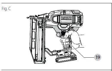 DEWALT DCN662 18V XR 16g Straight Cordless Brushless Nailer fig 3