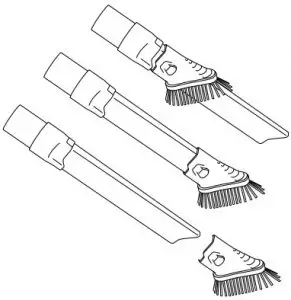 Duster Crevice Tool Two cleaning tools in o