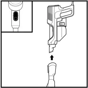 EMPTYING THE DUST CUP