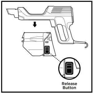 EMPTYING THE DUST CUP