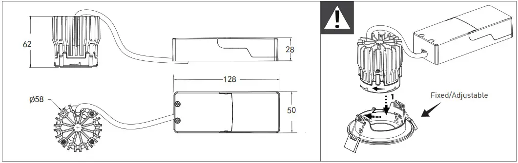 PHILIPS RS155Z Coreline Recessed Spot LED Gen2 - overview 2