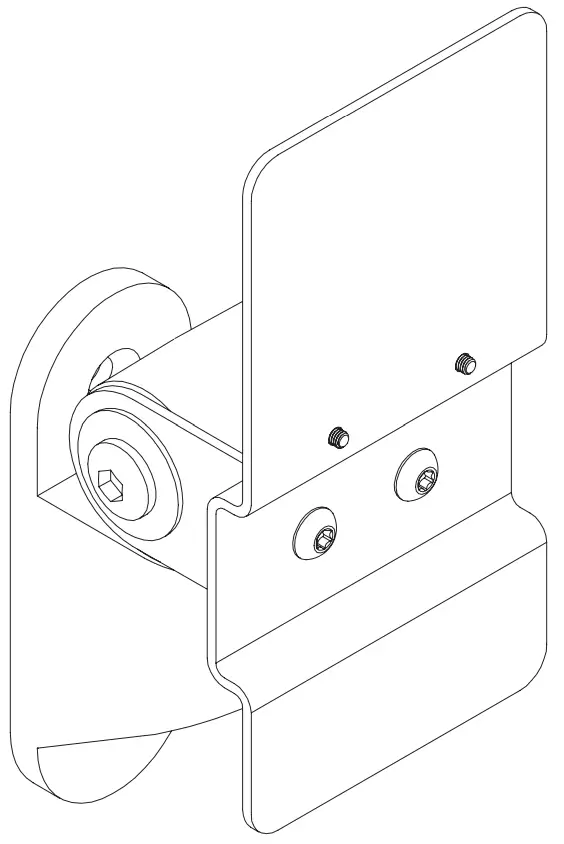 INNOVATIVE Verifone P200 Wall Mount -