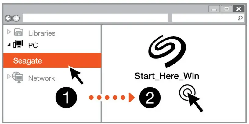 SEAGATE One Touch Hub External Hard Drive - Start here