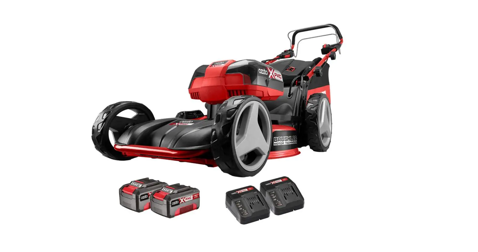 Ozito Pxspsdms-0182 Pxc 2 X 18v Brushless Steel Deck Mower Kit Instruction Manual