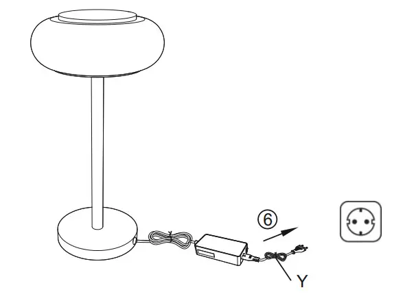 Paul Neuhaus 100.541.28 Q-ETIENNE LED Table Lamp - Figure 3