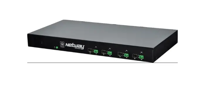 Altronix Netwaysp4px 4-port Ethernet To Fiber Media Converter With Integral Power Supply Installation Guide