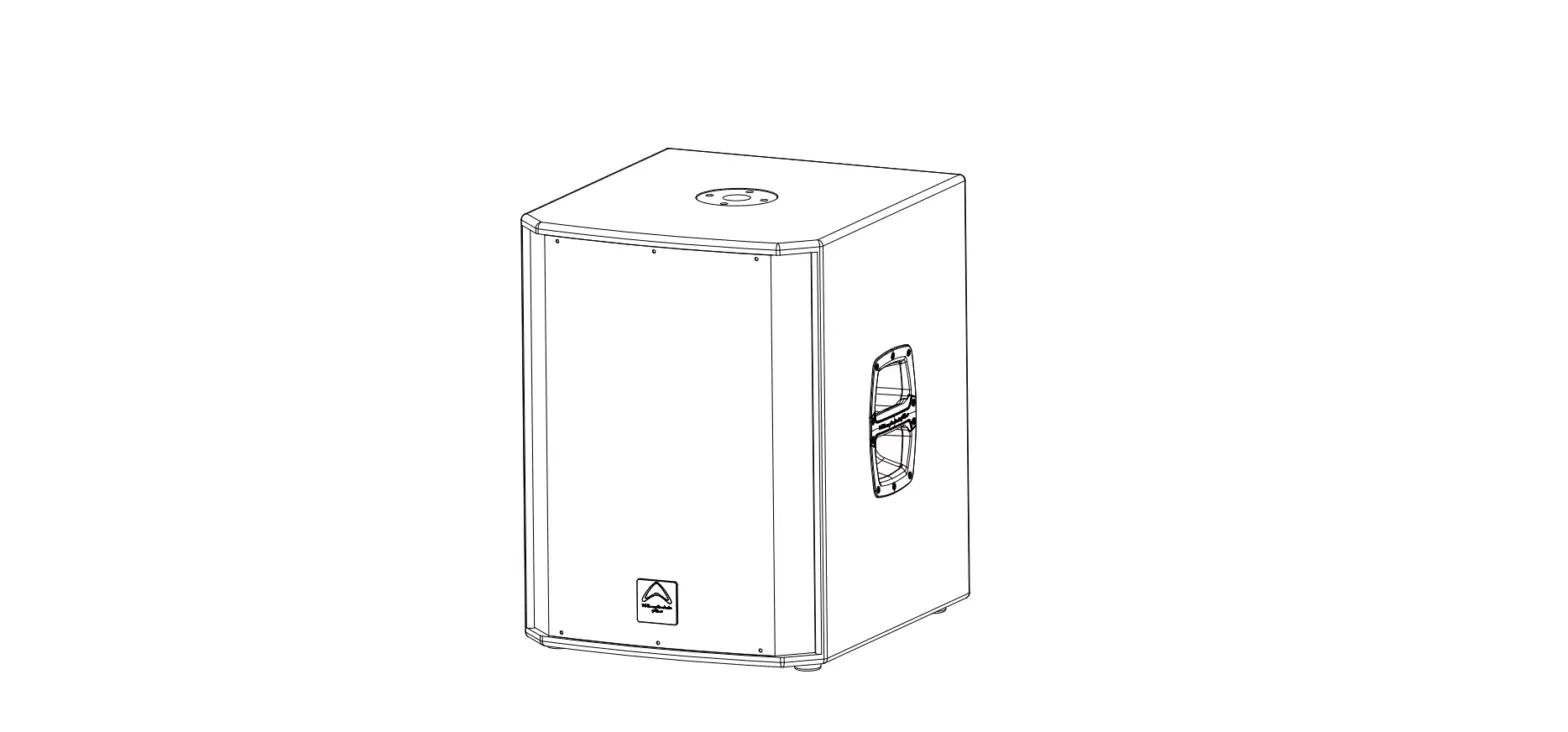 Wharfedale Pro T-sub-ax15b Active Subwoofer User Manual