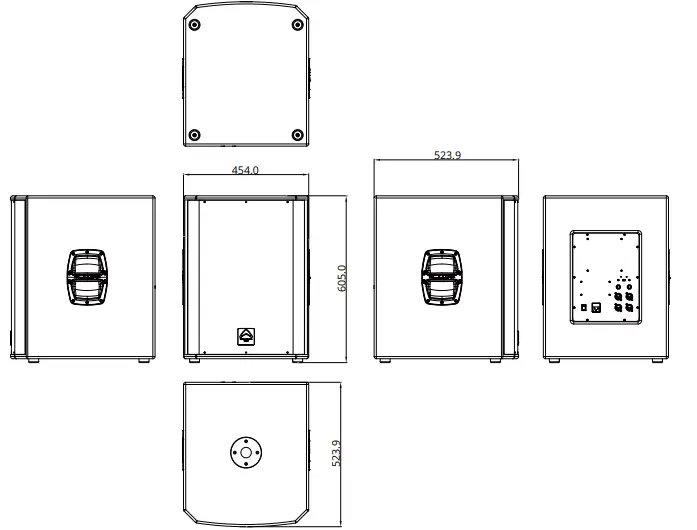 Wharfedale-Pro-T-Sub-AX15B-Active-Subwoofer-fig4