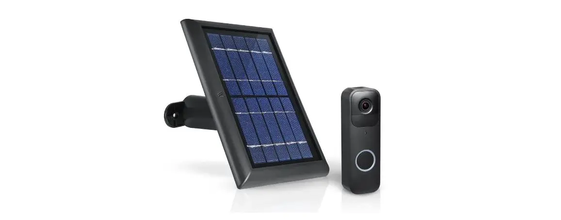 Wasserstein Solar Charger Compatible With Blink Video Doorbell User Manual