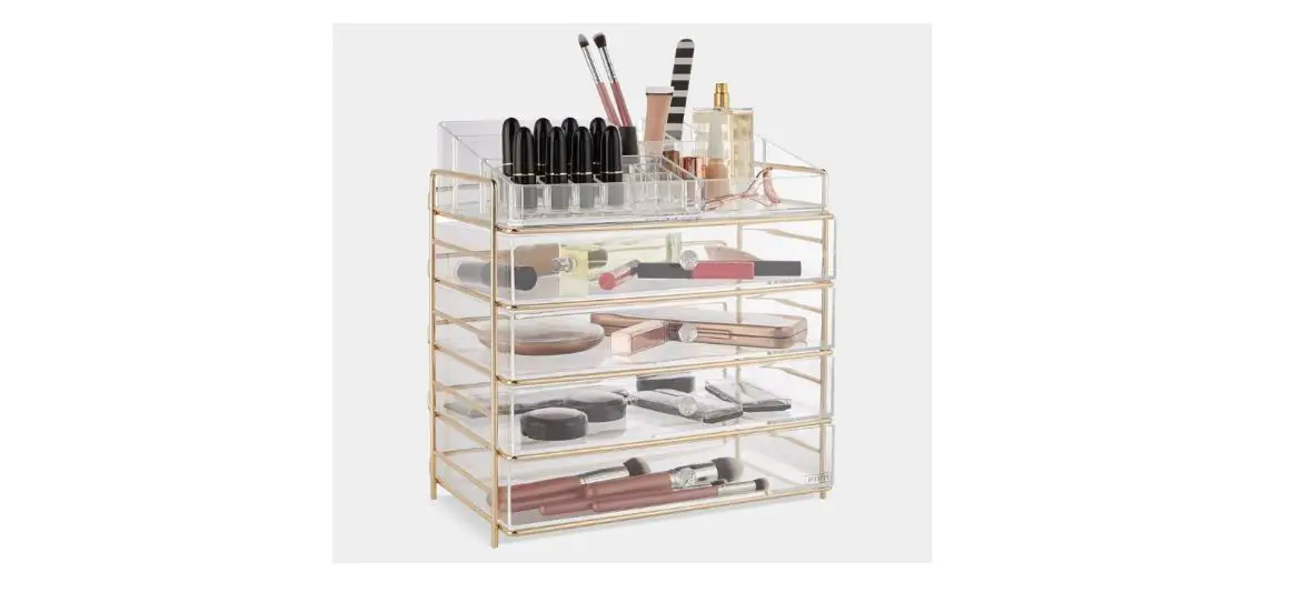 Beautify 4000072 Acrylic Organiser With Champagne Frame Instruction Manual Beautify 4000072 Acrylic Organiser With Champagne Frame Instruction Manual