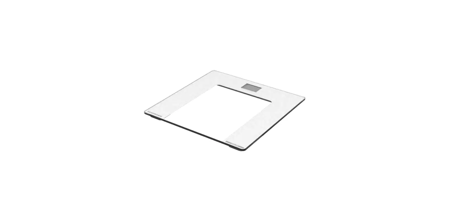 Normann Asb-460 Bathroom Scale User Manual