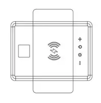 Shenzhen Kabest Technology KBW1905 Wireless Charging Desk Lamp - wifi