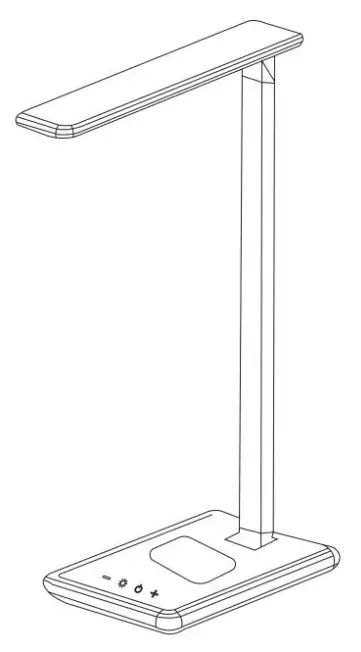 Shenzhen Kabest Technology KBW1905 Wireless Charging Desk Lamp