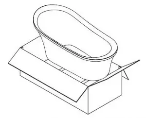 FIG 13 BATHTUB INSTALLATION