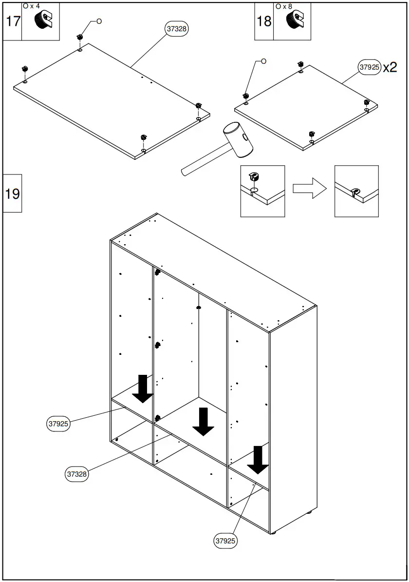 FORMA IDEALE VALENCIA 4K2F Wardrobe - Figure 11