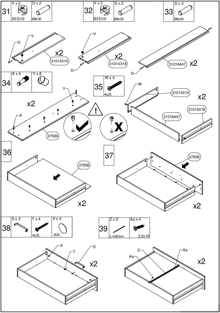 FORMA IDEALE VALENCIA 4K2F Wardrobe - Figure 17