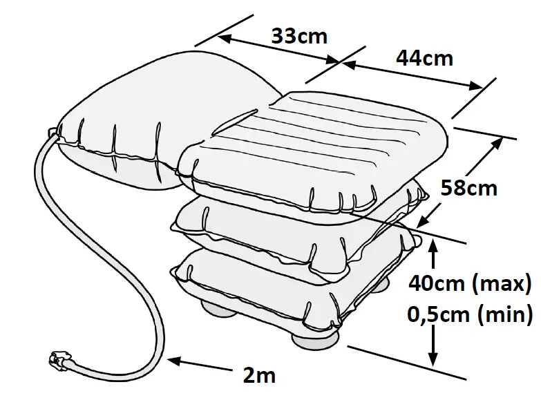 WINNCARE MI0440 Mangar Bathing Cushion 15