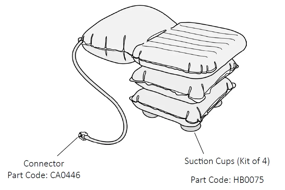 WINNCARE MI0440 Mangar Bathing Cushion 16