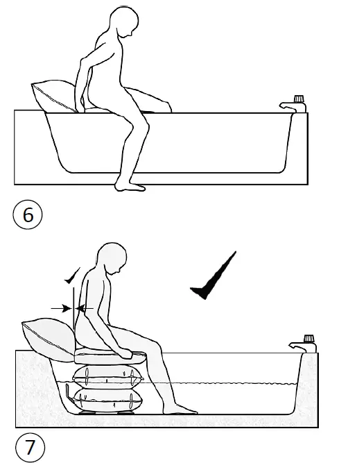 WINNCARE MI0440 Mangar Bathing Cushion 7