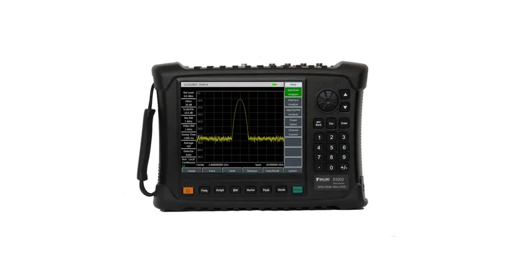 Saluki Technology S3302 Series Handheld Spectrum Analyzer User Manual Saluki Technology S3302 Series Handheld Spectrum Analyzer User Manual