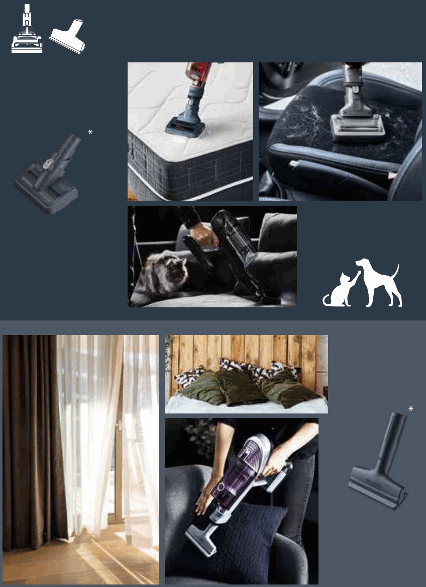 Tefal TY96 X Force Flex Handstick Cordless Vacuum Cleaner - FIGURE 3