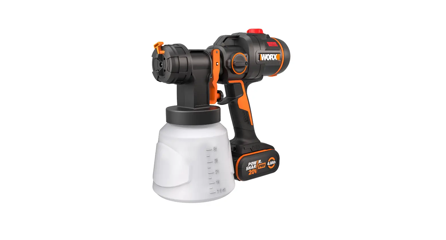 Worx Wx020 20v Cordless Brushless Paint Sprayer Instruction Manual