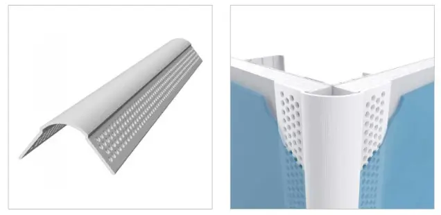 DIETRICH METAL FRAMING 00751361490350 0.75 in x 8 ft Vinyl Corner Bead