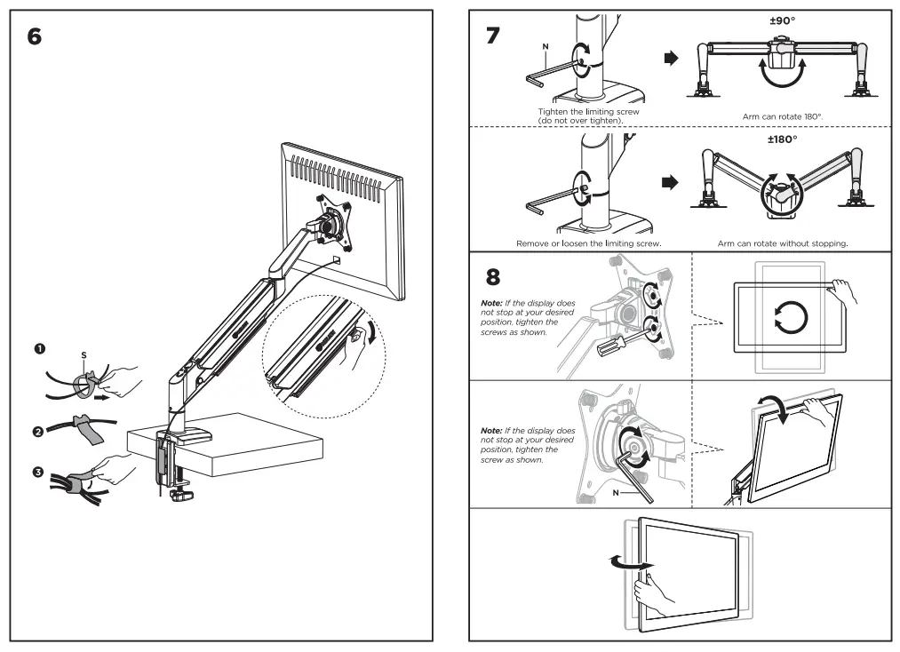 KOLINK M32G9SS Single Monitor Mount-fig3