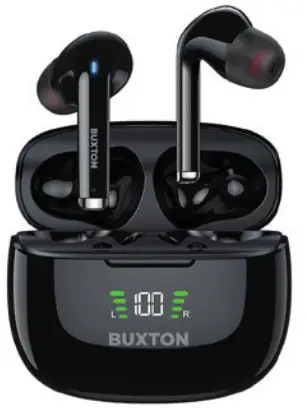 BUXTON BTW 8800 Wireless Stereo Headphones