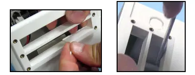 Knock Out Secondary Cable Access Opening Figure 3