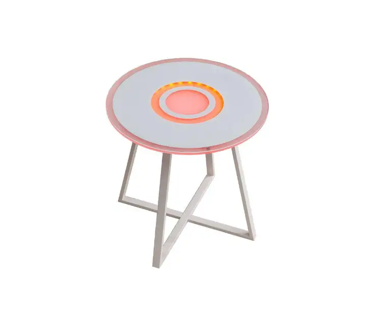 Clihome Cl-af49177 19.7 In. D Bluetooth Accent Table With Usb And Adjustable Led Instruction Manual