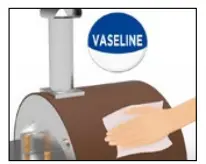 ALFA FXMD-PT-GROA-U Moderno Antique Red Portable Pizza - 21