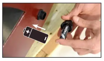 ALFA FXMD-PT-GROA-U Moderno Antique Red Portable Pizza - 6