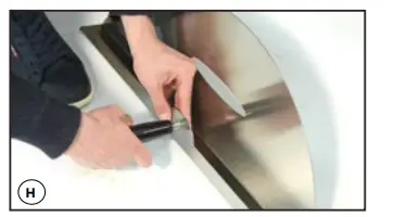 ALFA FXMD-PT-GROA-U Moderno Antique Red Portable Pizza - 8