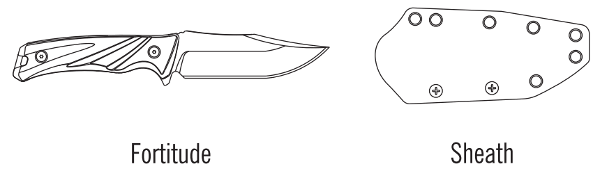 OLIGHT Fortitude Full Tang Outdoors Knife - fig